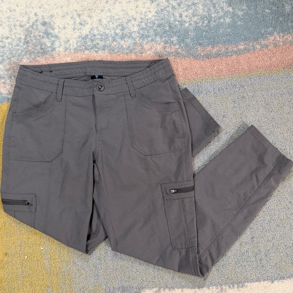 Kuhl Horizn Hiking Outdoor Trail Pants Womens 10 Short Cargo Skinny Pockets READ - Picture 15 of 15